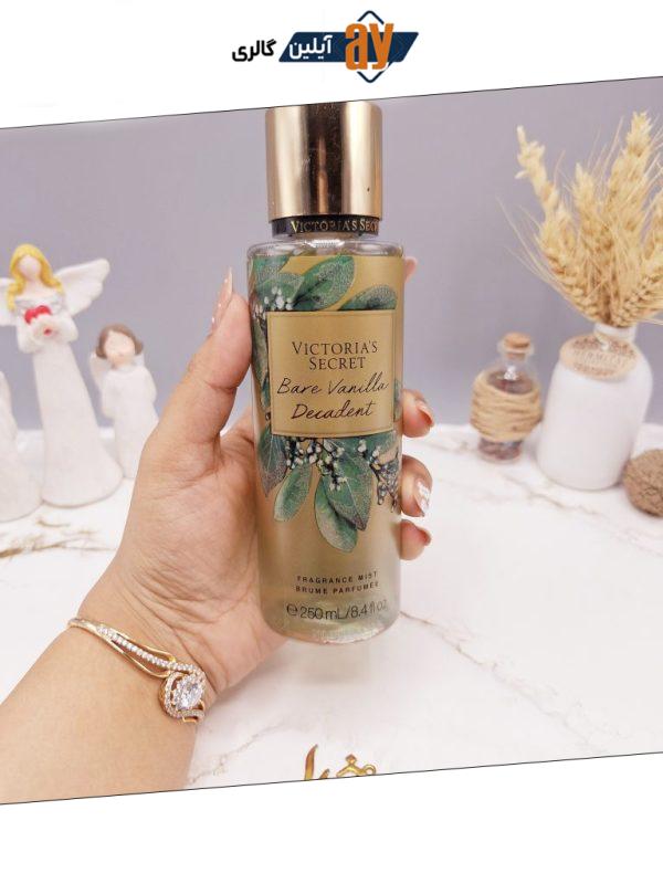 بادی اسپلش 250 ml ویکتوریا سکرت مدل Bare Vanilla Decadent اورجینال