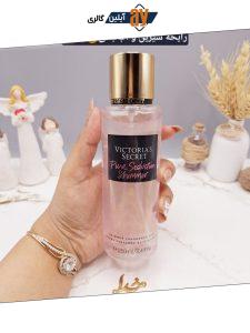 بادی اسپلش 250 ml ویکتوریا سکرت مدل Pure Seduction Shimmer اورجینال