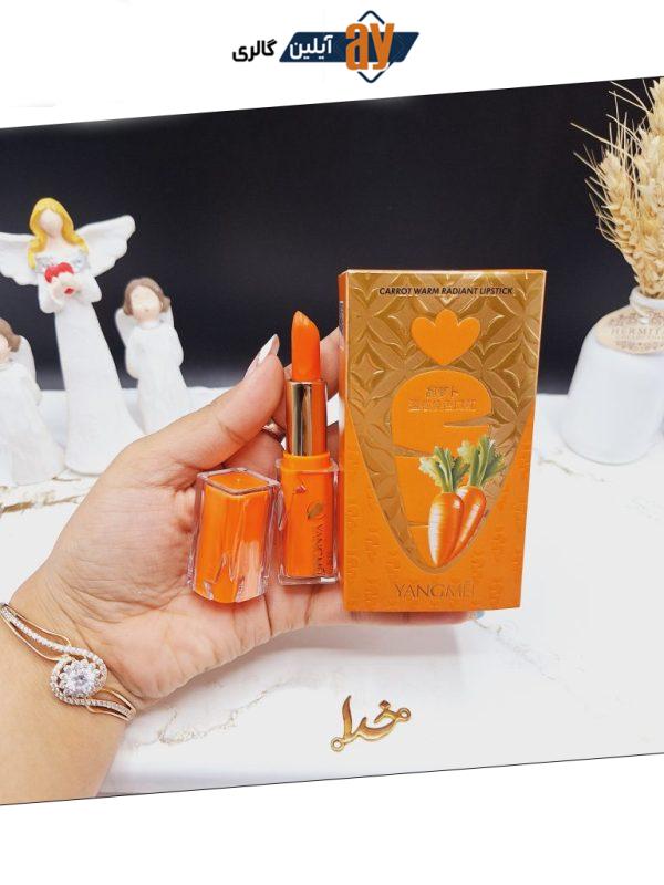 بالم لب زیبای هویج مدل رژ برنو YANGMEI کد YM8936
