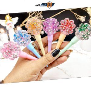 برق لب حرارتی طرح گل نگین دار موکالره Mocallure کد 9174