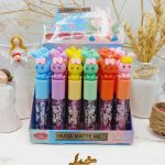 برق لب طرح بچه هدی مات می HUDA Matte Me کد X247