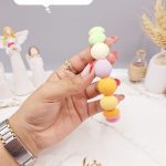 تل دخترانه طرح دایره رنگی