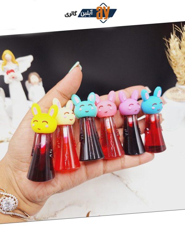 تینت لب طرح خرگوش HUDABEAR کد B022