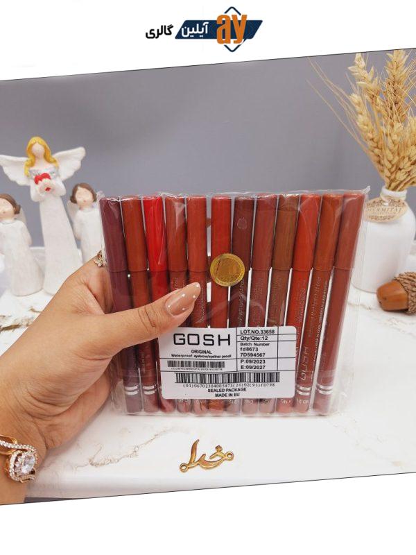 رژ مدادی بدون تراش اصلی برند گاش GOSH کد 33658