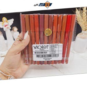 رژ مدادی بدون تراش برند ویولت Vio6 اصلی کد 30145