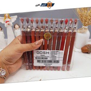 رژ مدادی تراش دار اصلی برند گاش GOSH کد 33658