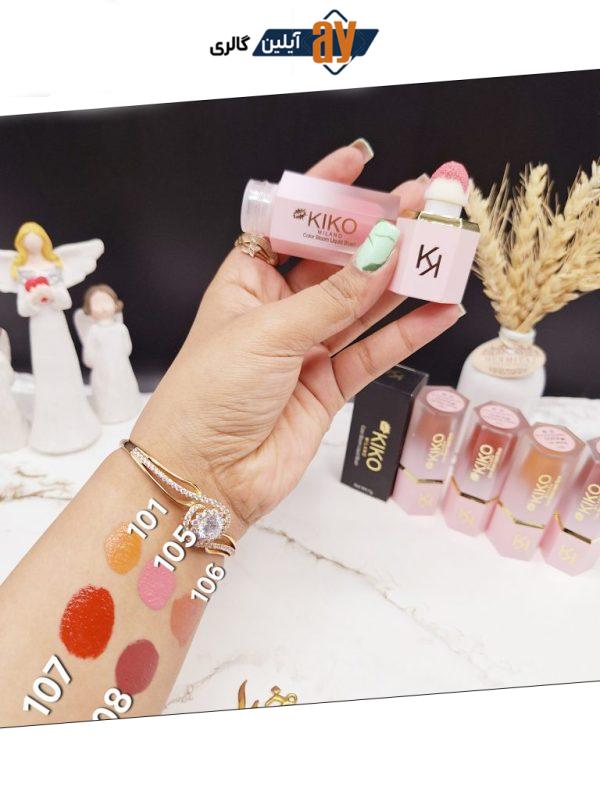 رژ گونه مایع پد دار KIKO کد 3469