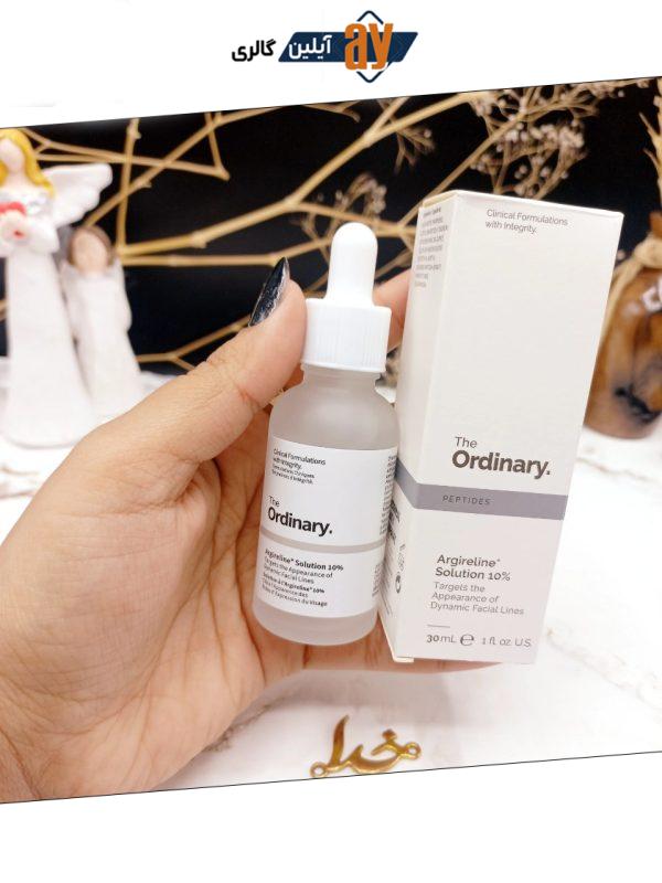سرم ضدچروک پیشانی و دورچشم اوردینری Argireline solution 10% ordinary