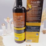 شامپو روغن آرگان کراتینه مراکشی هک شده ساخت اسلواکی جعبه دار لایتنس 900 میل 95% ARGAN OIL