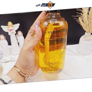 شامپو سر ترمیم کننده و ضد ریزش قوی جینسینگ HYMEYS حجم 500ml کد 7785