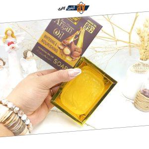 صابون سفید کننده و مغذی پوست هسته روغن آرگان مراکشی رانی Ranee کد 1675