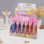 لیپ گلاس شاین دار طرح دلقک بامزه برند هدا مات می HUDA MATTE ME کد X326