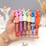 لیپ گلاس طرح اسب تک شاخ رویایی هدا مات می HUDA MATTE ME کد X208