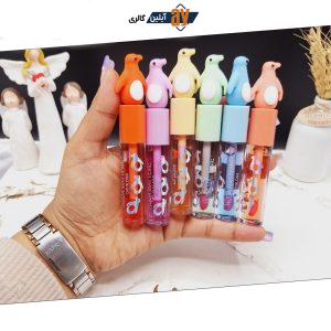 لیپ گلاس طرح پنگوئن هدا مات می HUDA MATTE ME کد X_292