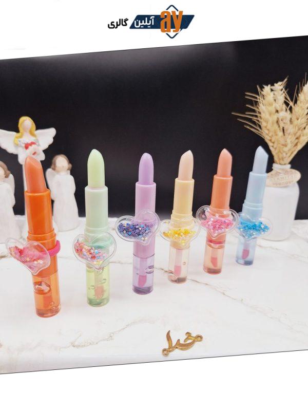 لیپ گلاس و بالم لب همراه با کش مو موکالره Mocallure کد Moc 314