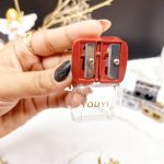 مداد تراش دو قلو شیشه ای برند YOUYI (کیفیت عالی)