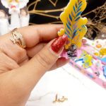 ناخن گیر طرح برگ کد 006