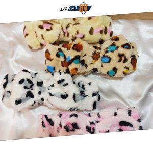 هدبند حوله ای پلنگی