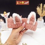هدبند زیبای طرح خرگوش پرزدار