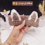 هدبند زیبای طرح خرگوش پرزدار