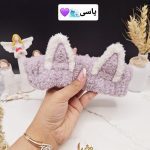 هدبند زیبای طرح خرگوش پرزدار