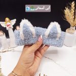 هدبند زیبای طرح خرگوش پرزدار