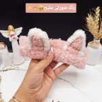 هدبند زیبای طرح خرگوش پرزدار