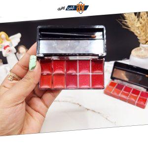 پالت رژ لب ده رنگ برند دوسه  doucce کد SD077