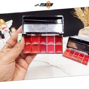 پالت رژ لب ده رنگ برند دوسه  doucce کد SD077