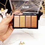 پالت هایلایتر پودری 4 رنگ Mini Queen کد MQ021_B