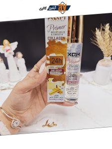 پرایمر  24 ساعته غنی شده با کلاژن و طلا 24 عیار برند XQM کد X2162