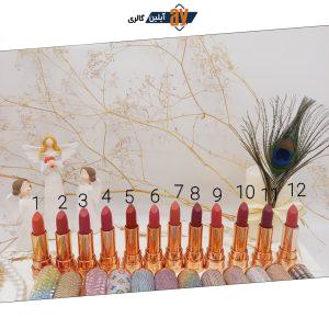پک 6 تایی رژ لب بینظیر مات گلیتری فلورمار Flomror کد 8047
