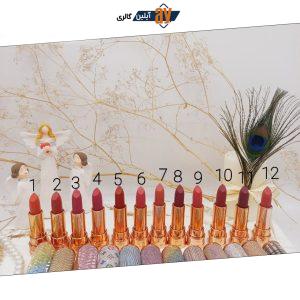 پک 6 تایی رژ لب بینظیر مات گلیتری فلورمار Flomror کد 8047