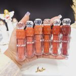 پک 6 تایی رژ مایع سر الماسی ویولت Violet کد 021