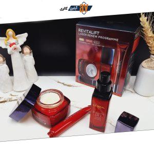 پک جوانساز لیفت کننده و ضد چروک 3تایی لورآل LORÉAL اصلی کد 10469