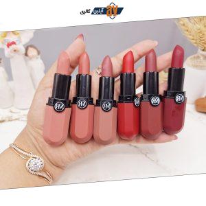پک رژ جامد 6 عددی برند رومانتیک مات ROMANTIC MATTE کد RY_4800
