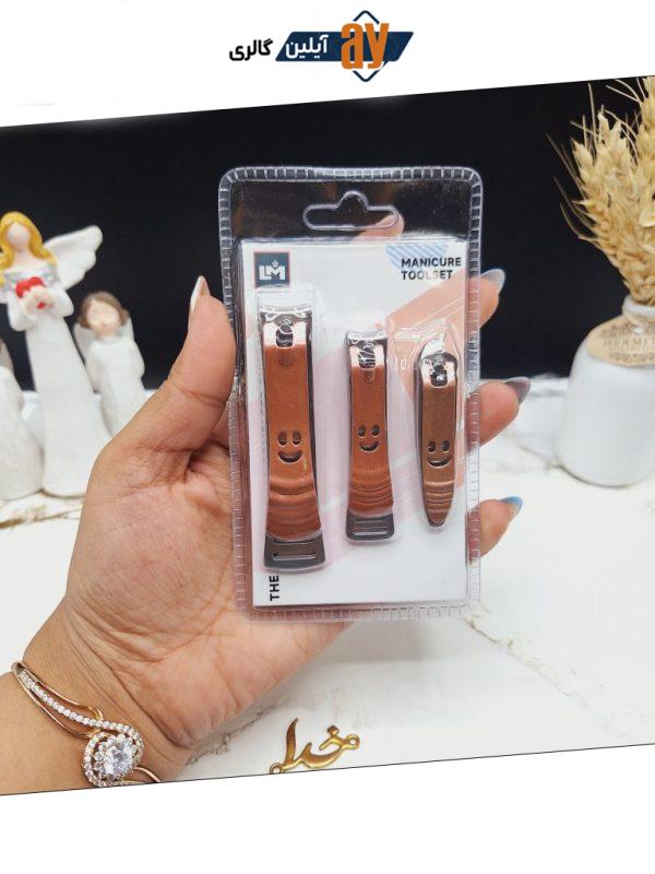 پک ناخن گیر 3 عددی MANICURE TOOL کد 1122