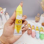 پک پنج عددی کرم دست مدل شکوفه طرح بستنی برند MIYUELENI کد 7722