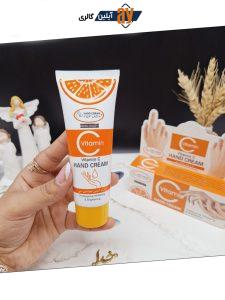 کرم دست حرفه ای روشن کننده دارای ویتامین سی برند تاپ لیدی Top Lady کد T27008