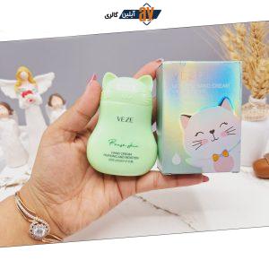 کرم و آبرسان دست طرح گربه برند VEZE کد FZ78341