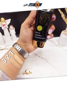 کرم پودر تیوپی کیفیت عالی گلدن رز Golden Rose کد YL1023