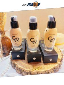 کرم پودر شیشه ای گلدن رز GOLDEN ROSE کد RY4702