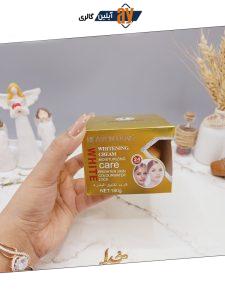 کرم کاسه ای مراقبت از پوست و سفید کننده برند HEAVEN DOVE کارتن طلایی کد HD_1061A