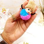 کش مو جفت زنانه مدل عروسک باربی کد 2302301