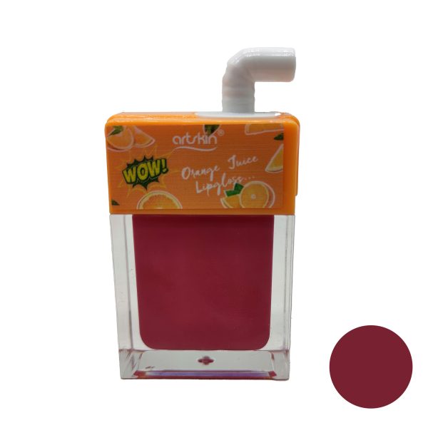 رژ لب مایع آرت‌اسکین مدل آبمیوه پرتقال شماره 03