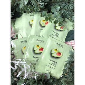 ماسک صورت بایو آکوا مدل NILY-AVACD وزن 30 گرم بسته 2 عددی