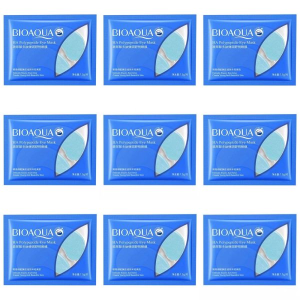 ماسک زیر چشم بایو آکوا مدل HA Polypeptide وزن 7.5 گرم بسته 9 عددی