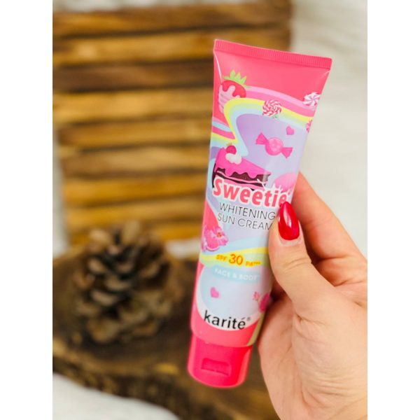 کرم روشن کننده کاریته مدل sweetie حجم 120 میلی لیتر