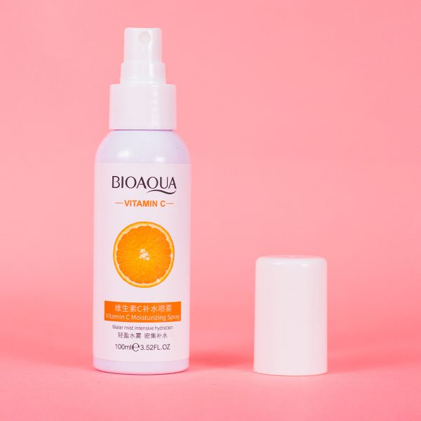 اسپری آب بایو آکوا مدل Vitamin C حجم 100 میلی لیتر