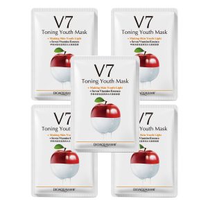 ماسک صورت بایو آکوا مدل APL v7  وزن 30 گرم بسته 5 عددی